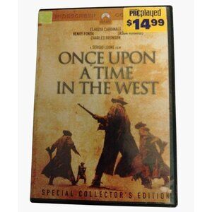 Once Upon a Time in the West DVD 1969 Movie 2 Disc Set Special Features Bronson
